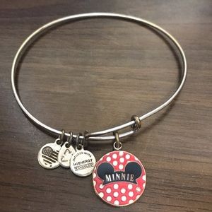 Alex and Ani “Minnie”  silver bracelet